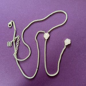 Light pink Kendra Scott necklace